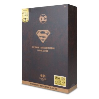 DC Multiverse Actionfigur - Superman Unchained Armor (Patina) (Gold Label)