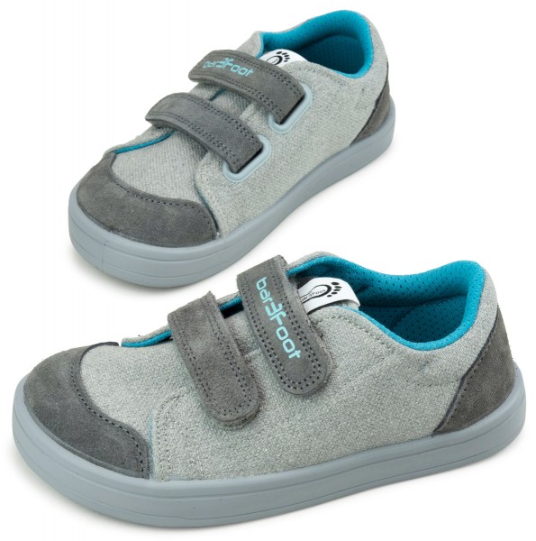 bar3foot Cross ~ Denver Sneaker ~ Grau