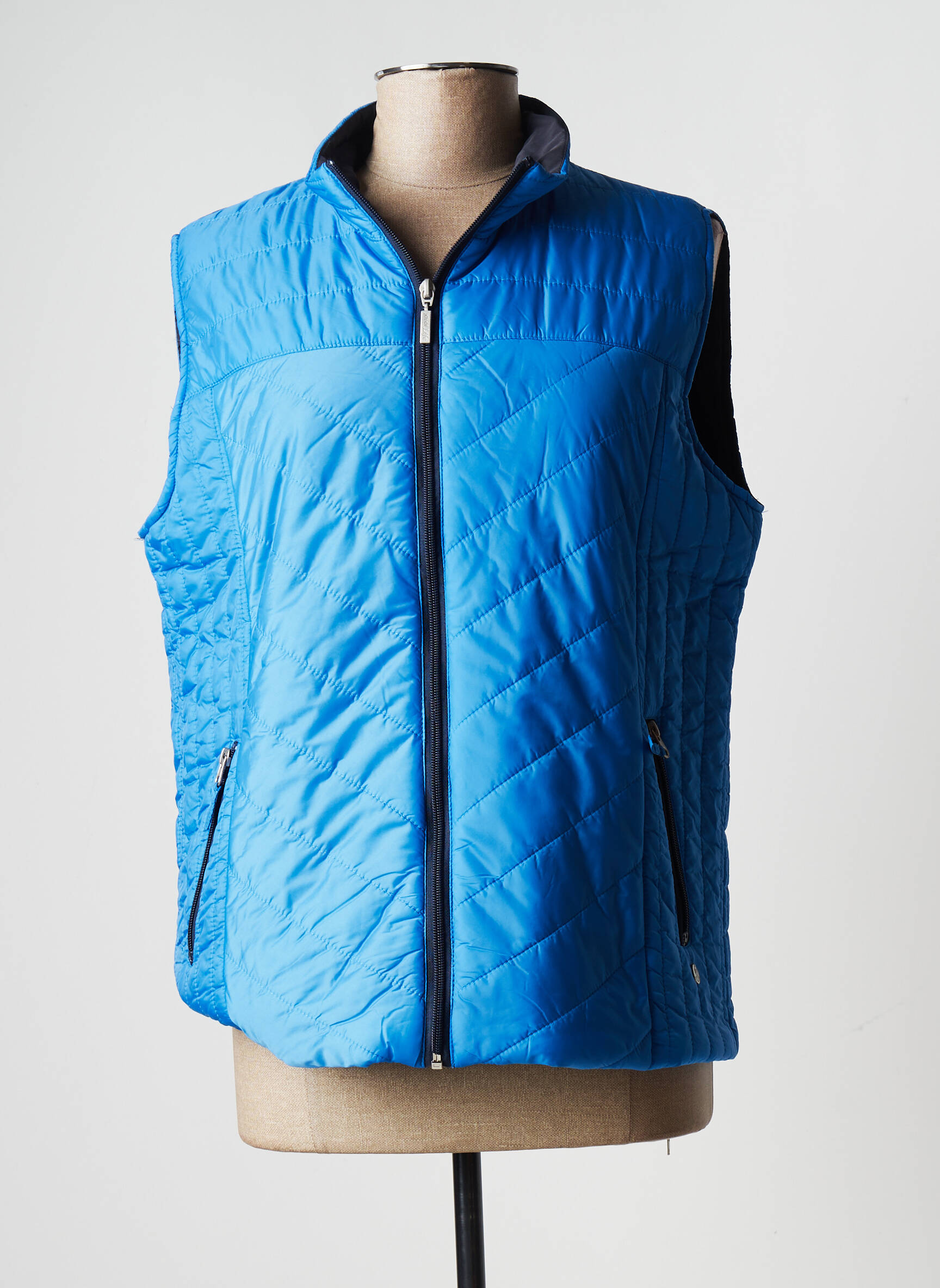 Hajo Doudounes Femme couleur bleu