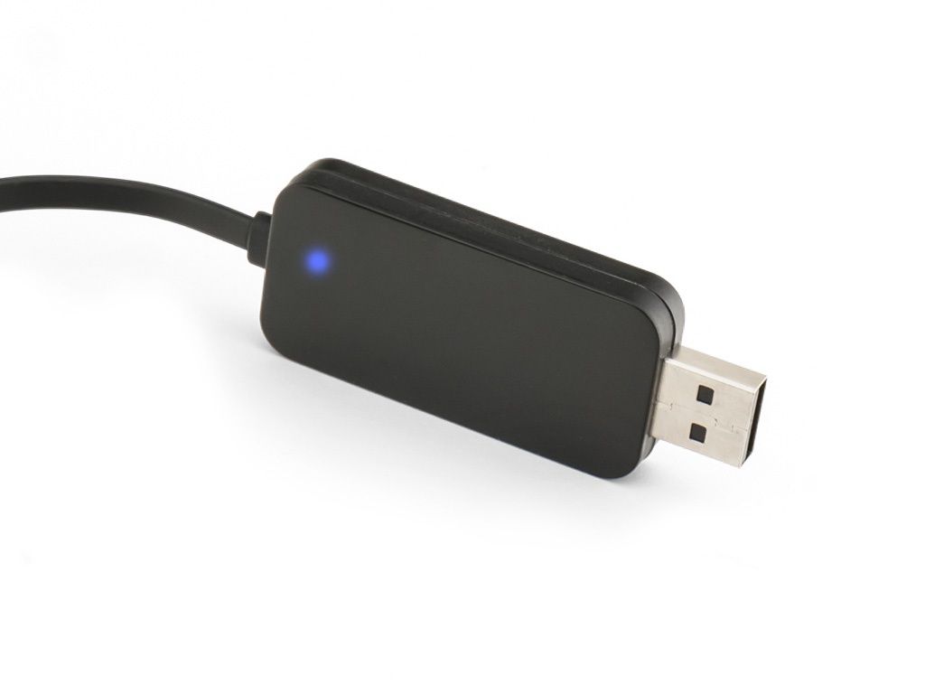 PSQ10C-B Qi Wireless Ladegerät - mit schwarzem Adapter