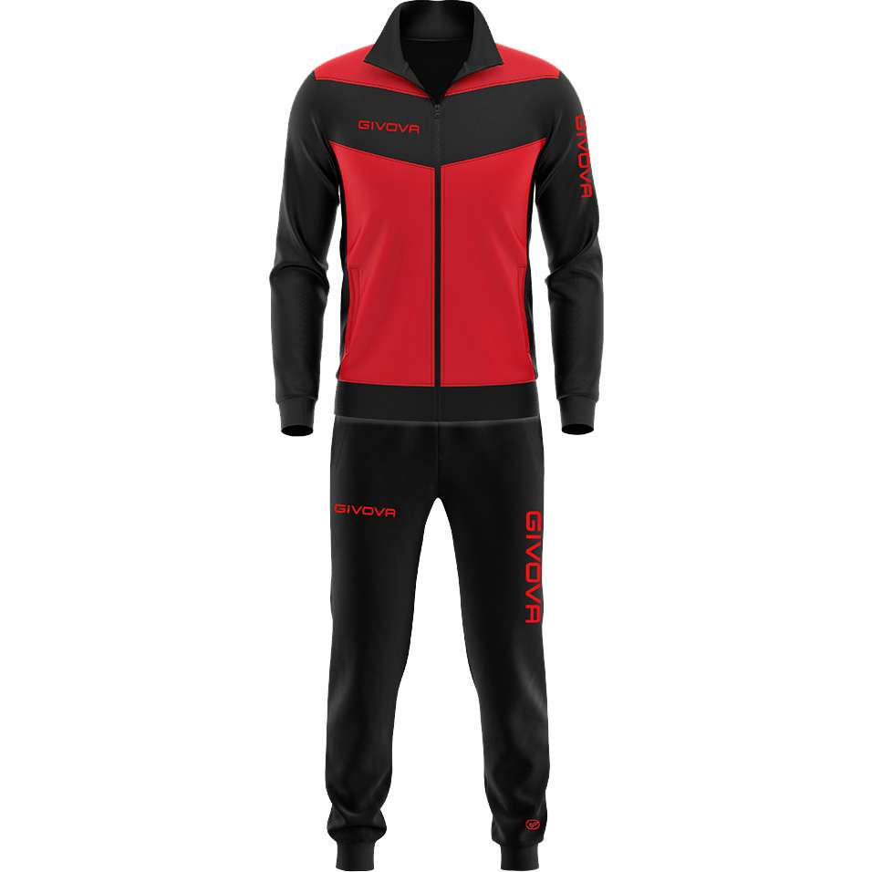 Givova Tuta Visa Luxury Ricamato Herren Trainingsanzug TR018L-1210
