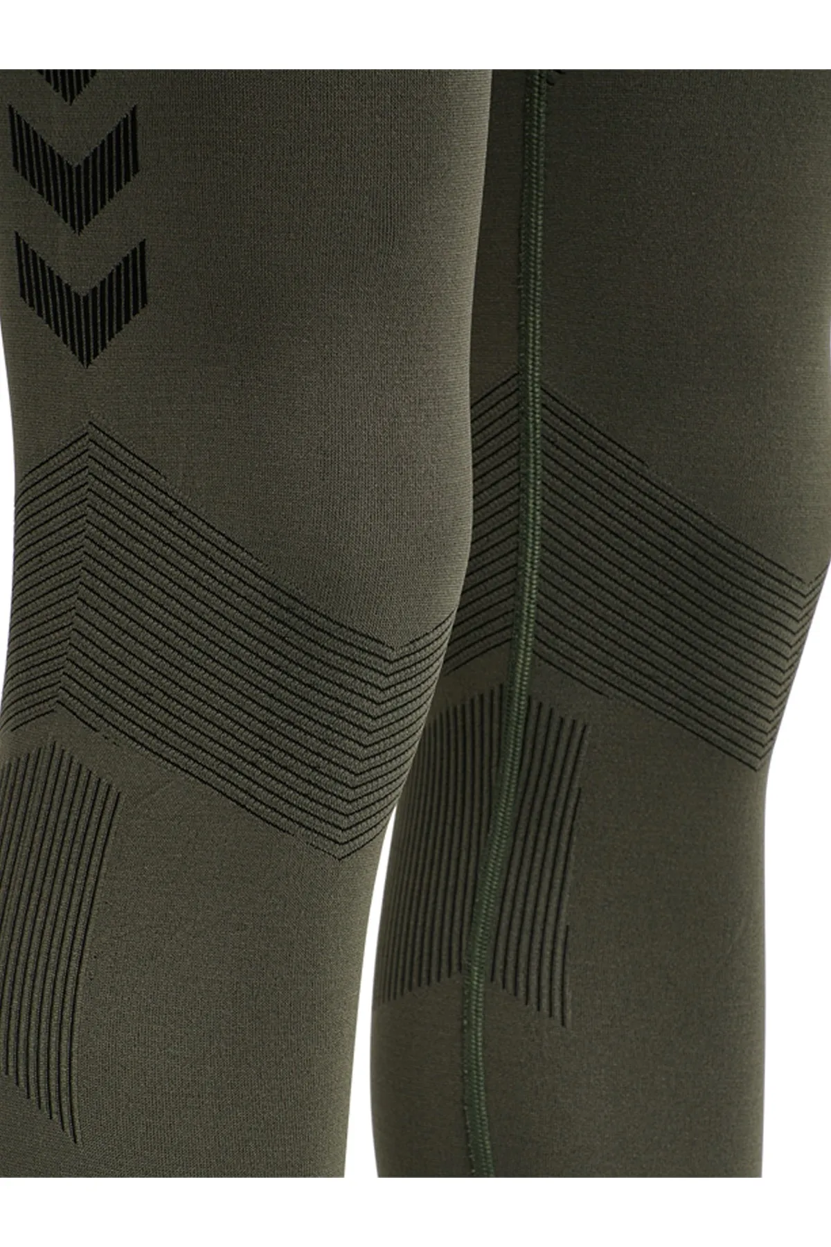 hummel  Sport-Leggings - Grün - Mittlerer Bund