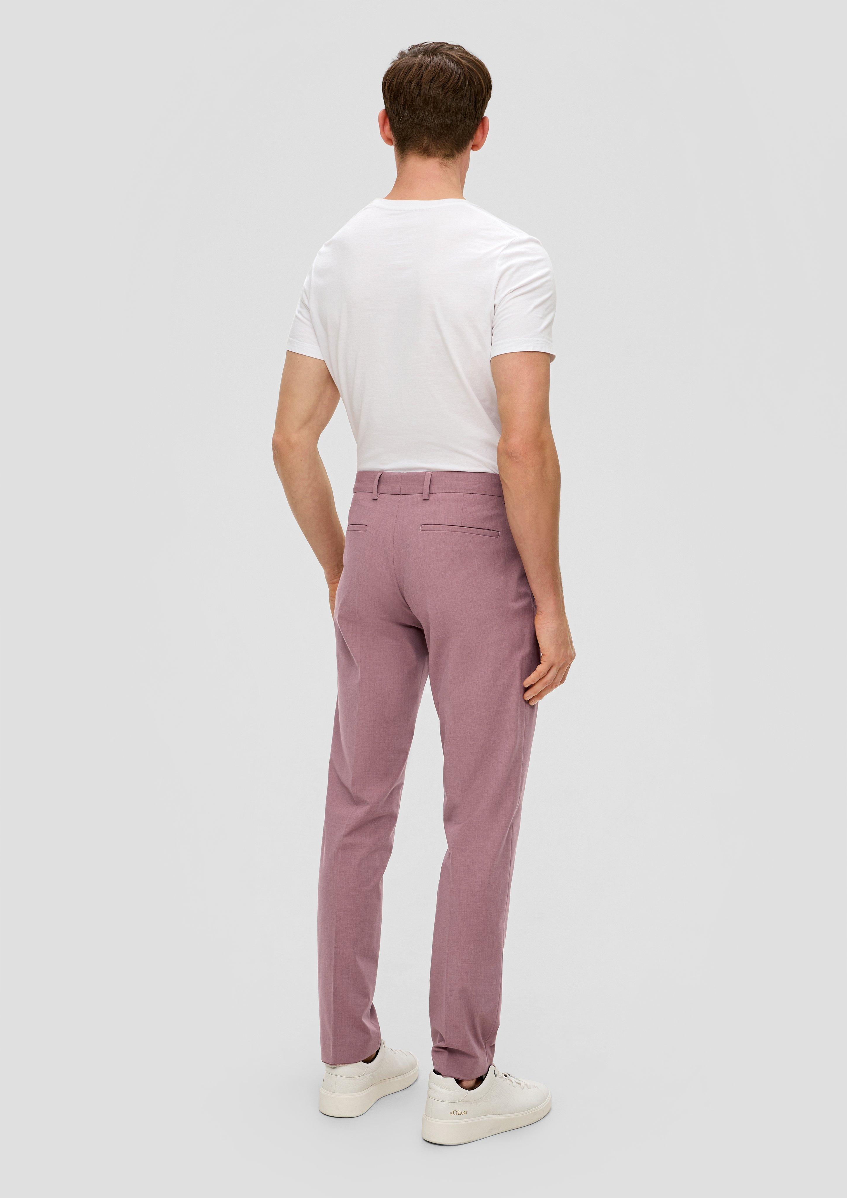 s.O PURE: Anzughose aus Stretch-Fabric  2142826-4757
