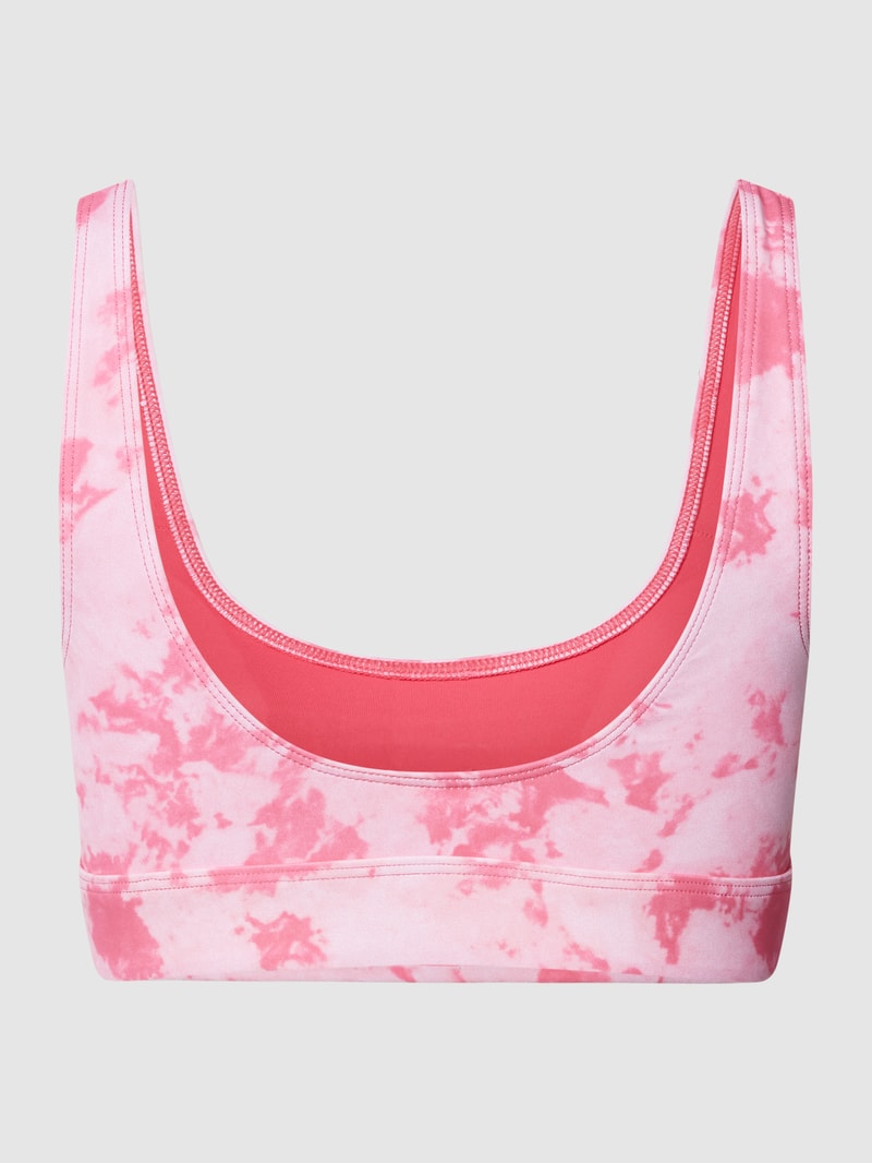 Bralette im Batik-Look in koralle