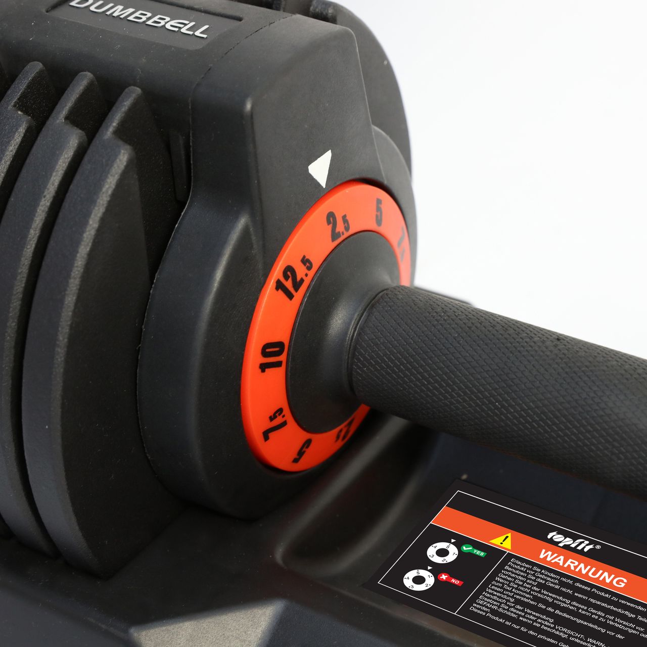TOPFIT Verstellbare Kurzhanteln 12kg