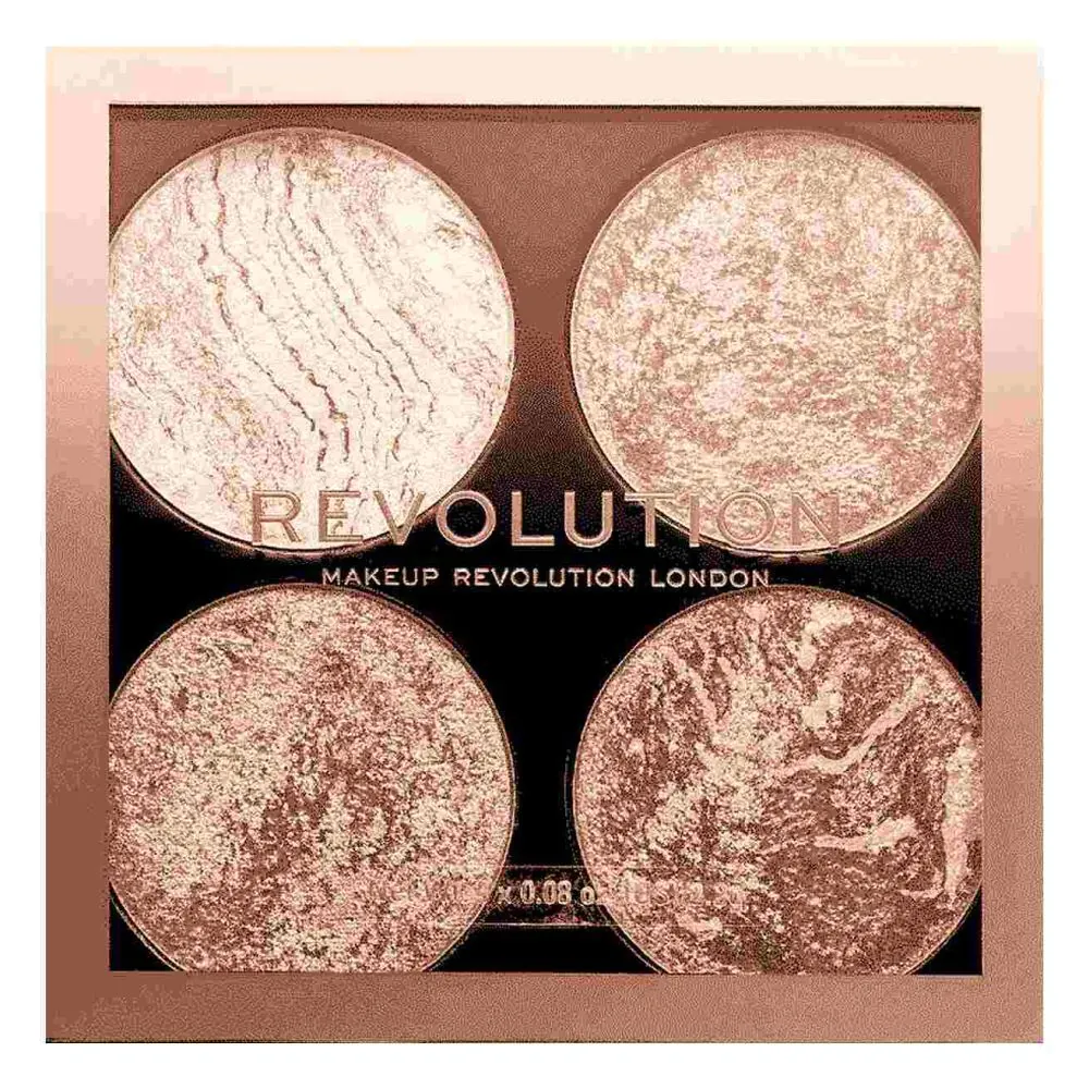 MAKEUP REVOLUTION skruostų kontūravimo rinkinys „Dont Hold Back“ paletė 8,8 g