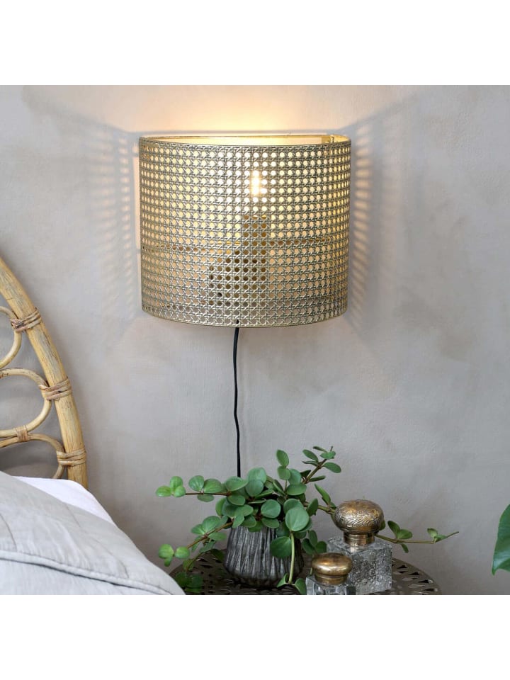 Chic Antique Wandleuchte in Gold günstig kaufen onesize