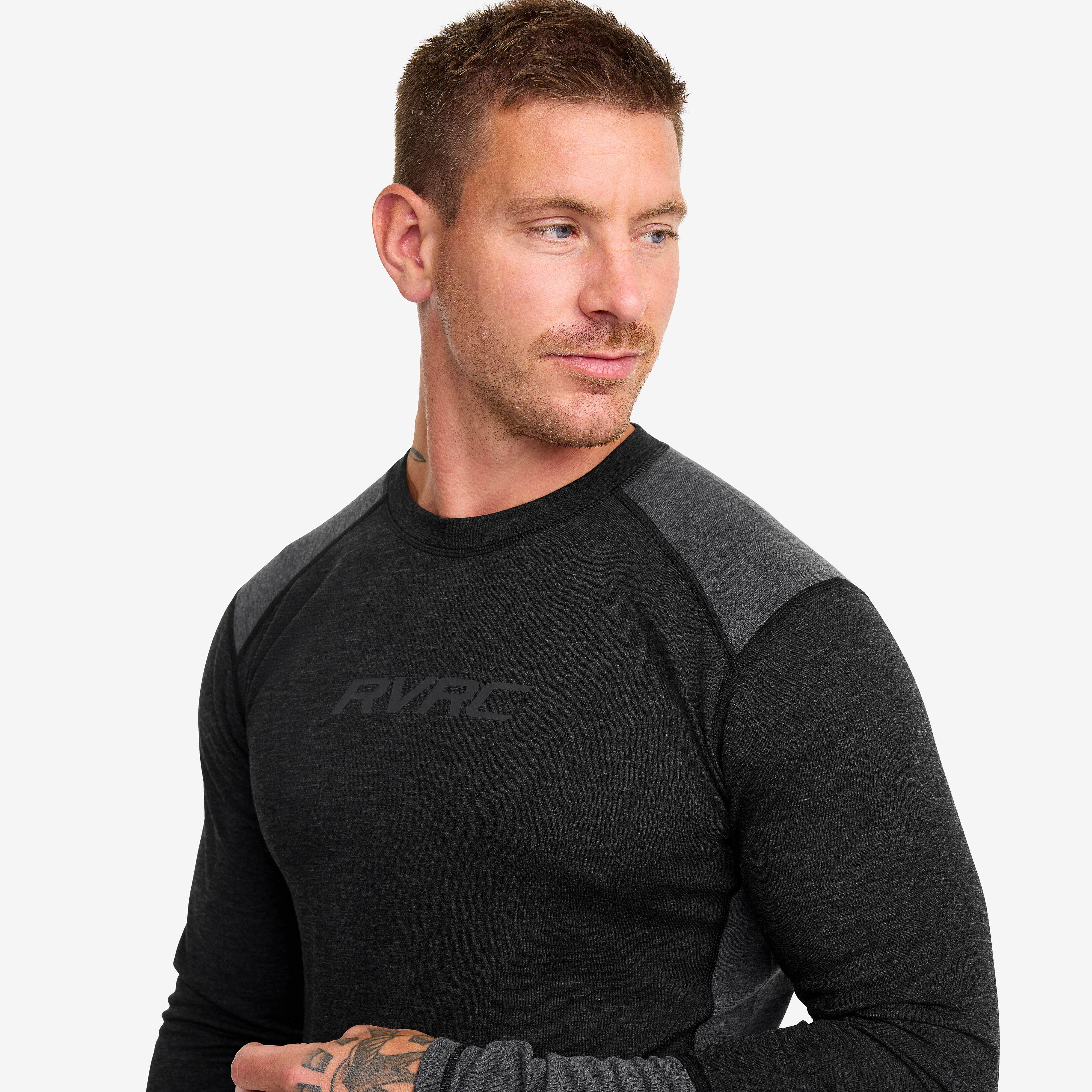 North Merino Top Homme Black