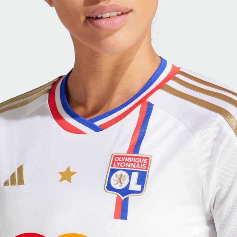 adidas Olympique Lyon 23/24 Heimtrikot Trikot Damen