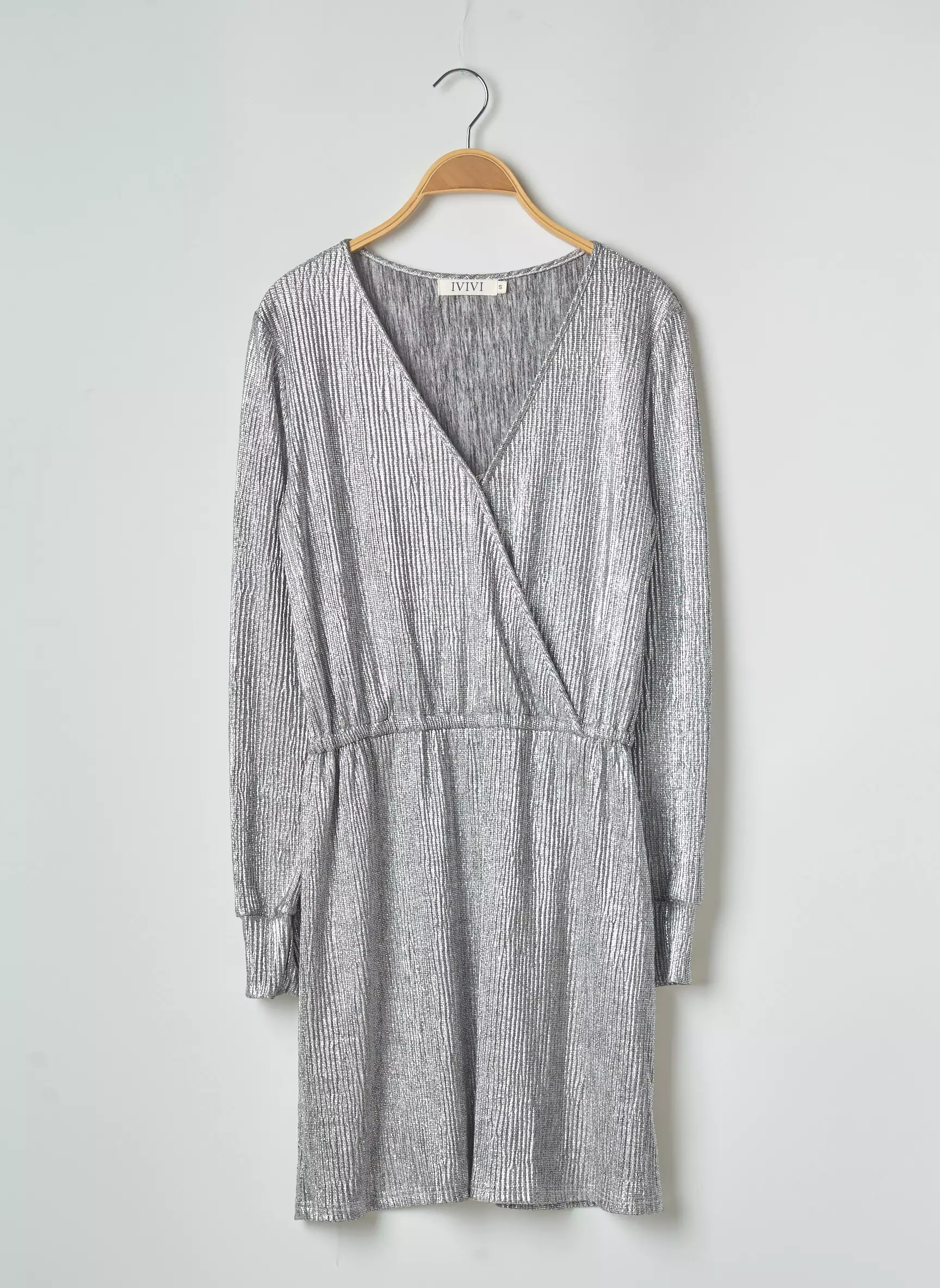 Ivivi Robes Courtes Femme couleur gris