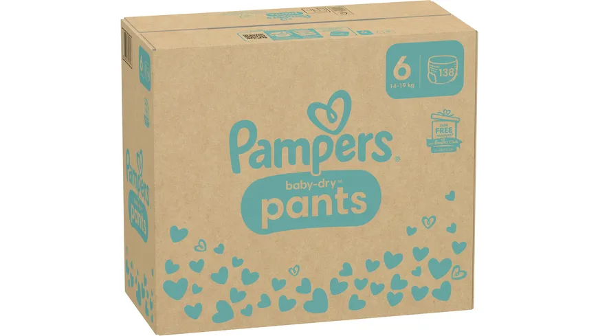 Pampers Baby Dry Pants Gr.6 14-19kg Monatsbox