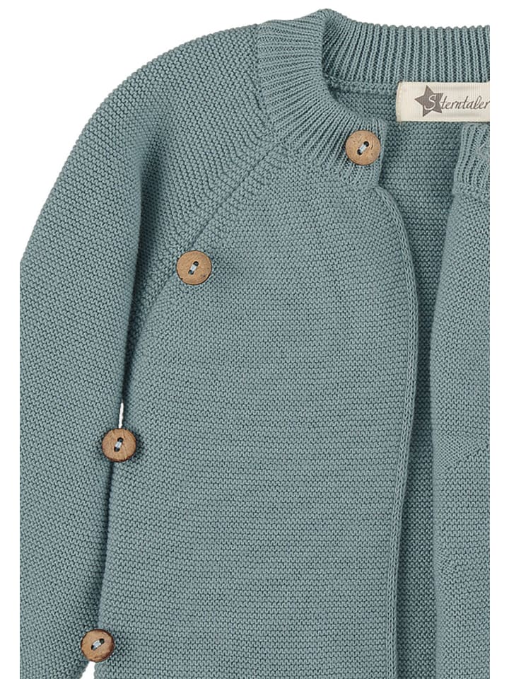 Sterntaler GOTS Strickjacke in sattes grün günstig kaufen 86
