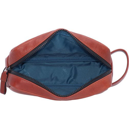Piquadro Harper Kulturbeutel Leder 23 cm