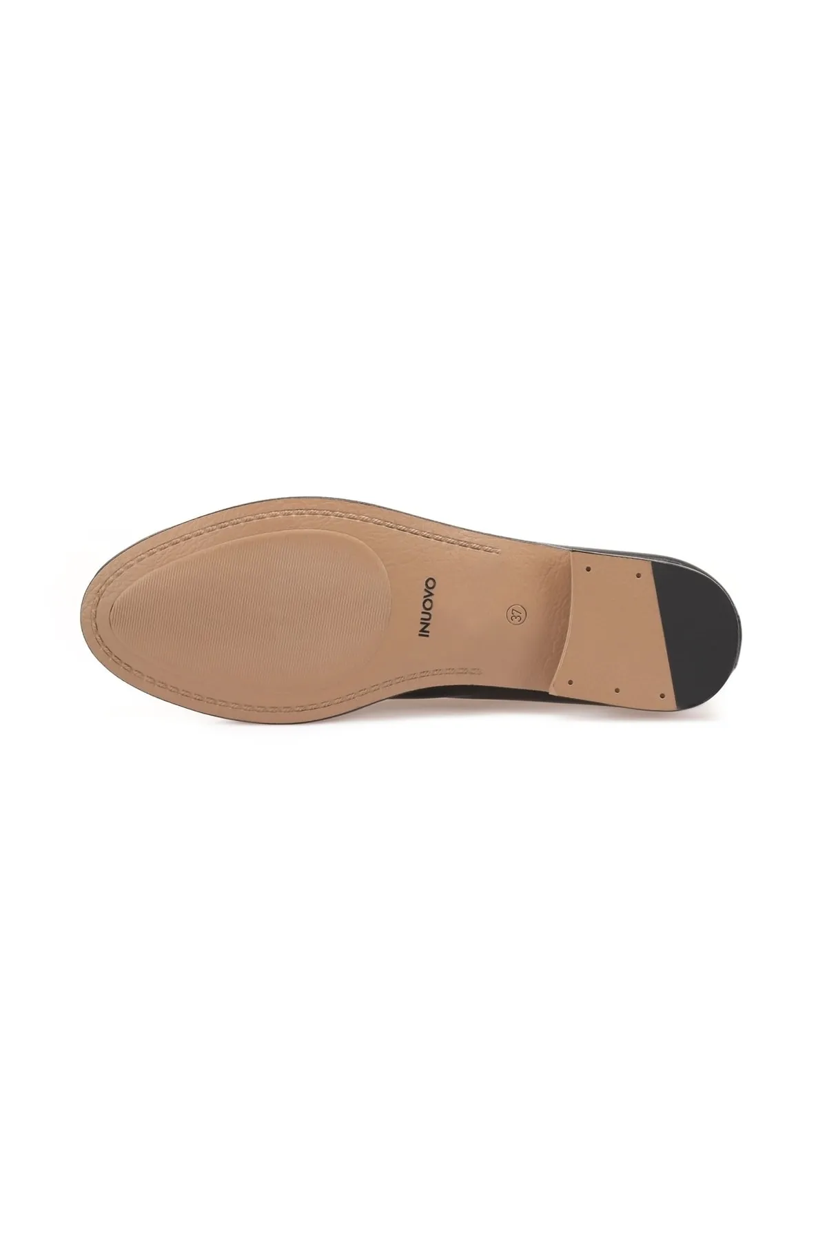 INUOVO  Flacher Schuh - Schwarz - Blockabsatz