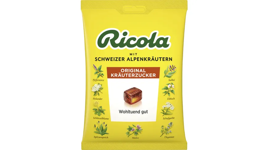 Ricola Bonbons Original Kräuterzucker 75 g