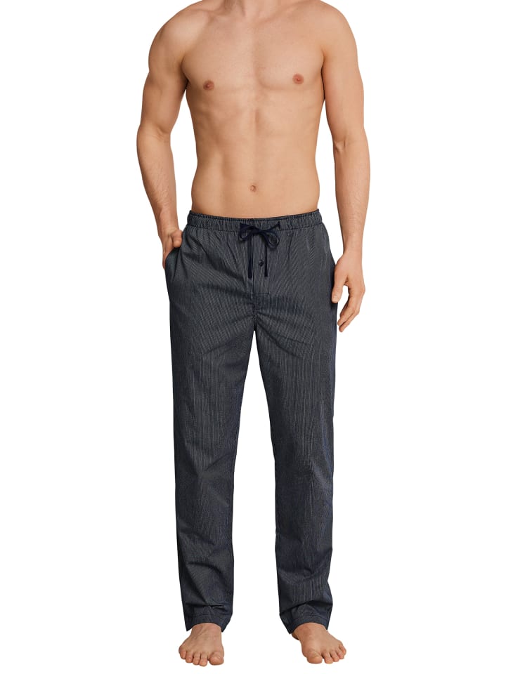 Schiesser Loungehose Mix & Relax in Dunkelblau günstig kaufen