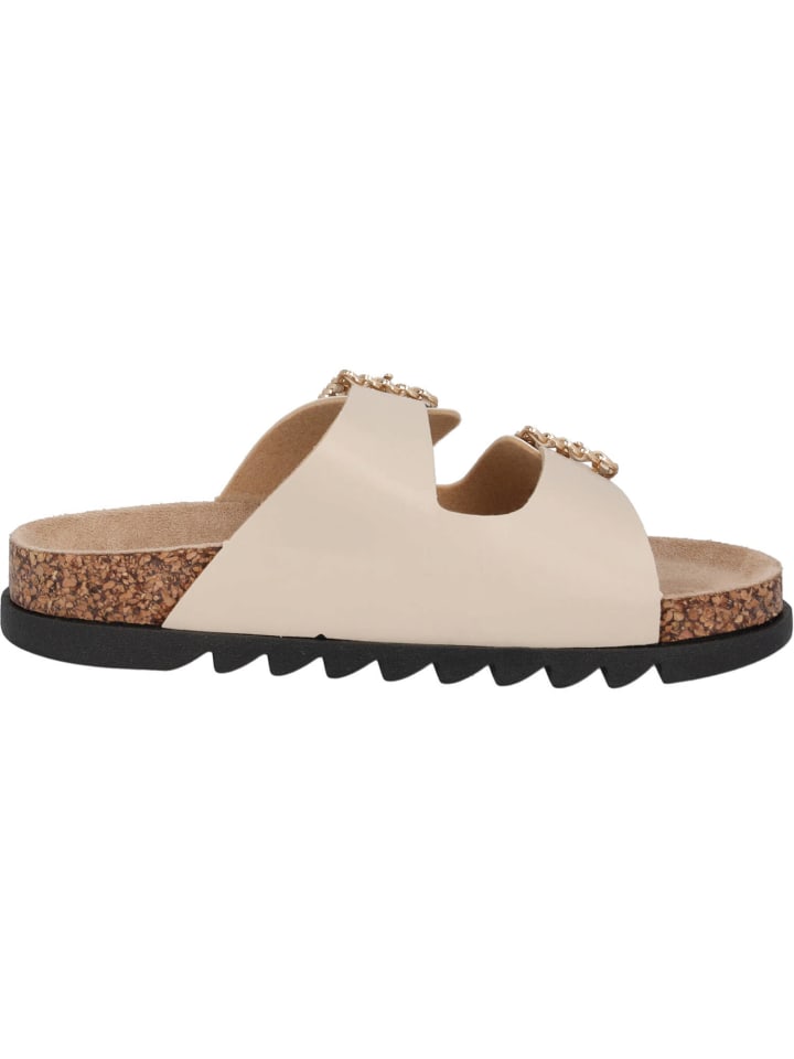 palado Plateau-Pantoletten in Beige günstig kaufen