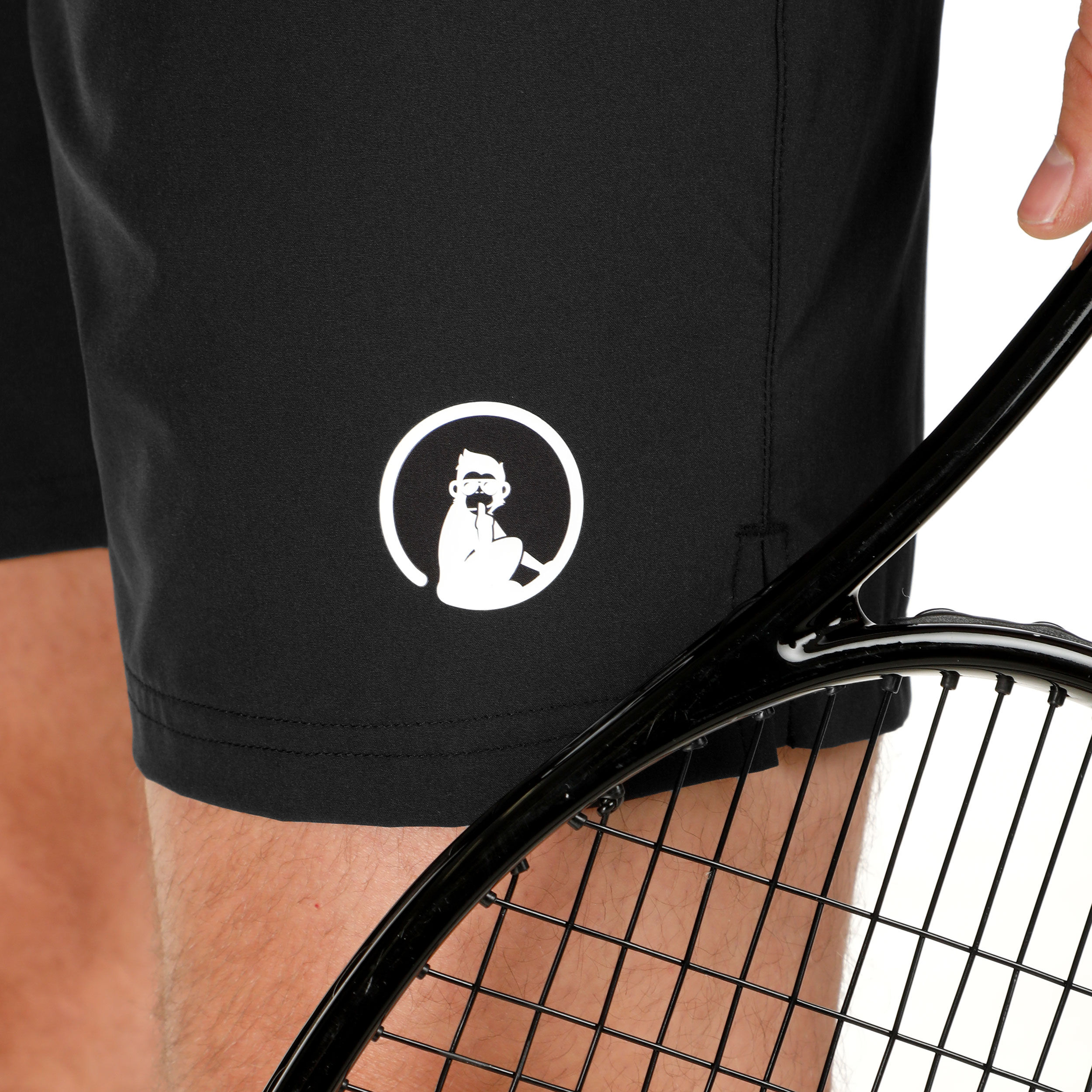 Smash 2.0 Shorts Herren - Schwarz, Weiß