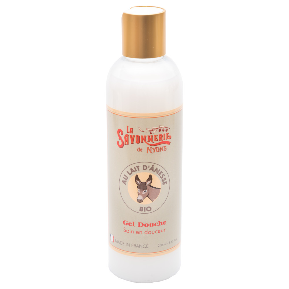 La savonnerie de nyons Gel Douche au Lait d'Ânesse BIO 250ml Gel douche