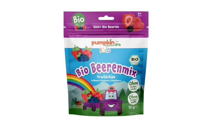 pumpkin organics Bio Beerenmix Fruchtchips 12 g