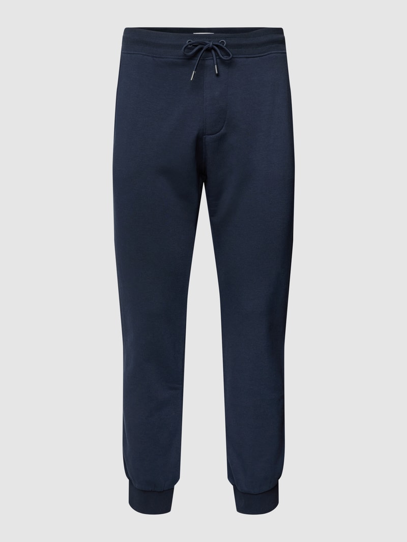 Sweatpants mit Eingrifftaschen in dunkelblau