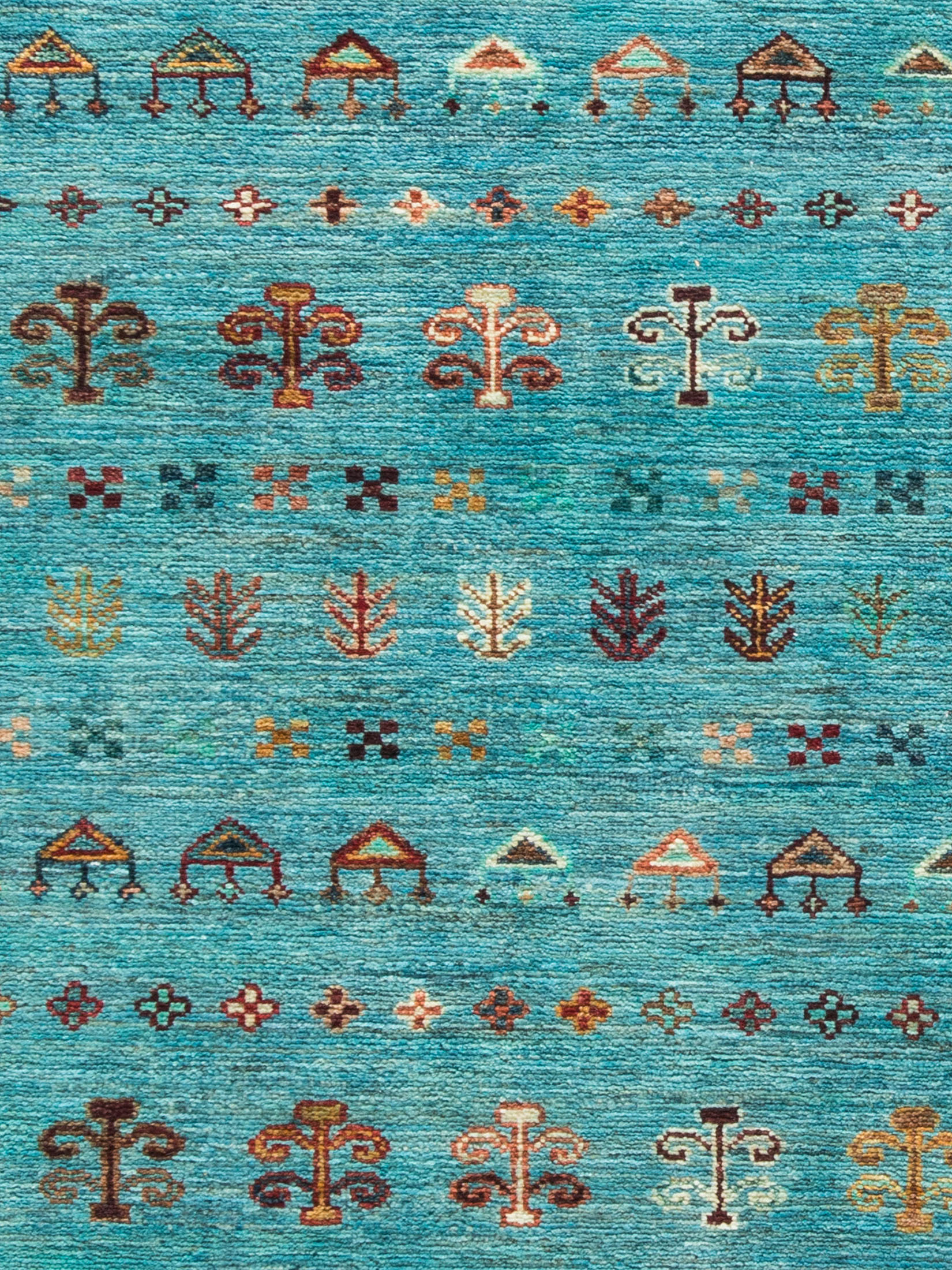 Chobi Schal ca. 175 x 237 cm, Unikat / Einzelstück