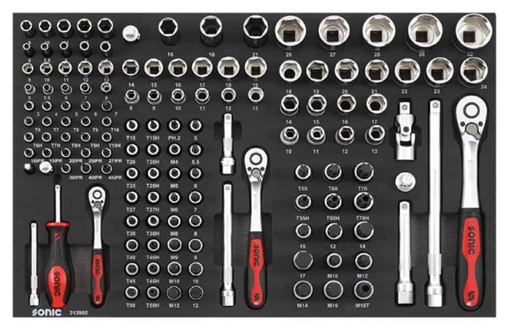 Sonic 724977 Werkzeugwagen | NEXT S9 | 249-teilig