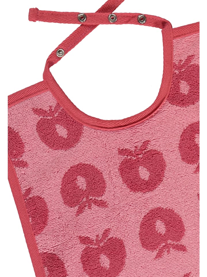 Småfolk Lätzchen 2 Packungen große Lätzchen mit Äpfeln in pink günstig kaufen onesize
