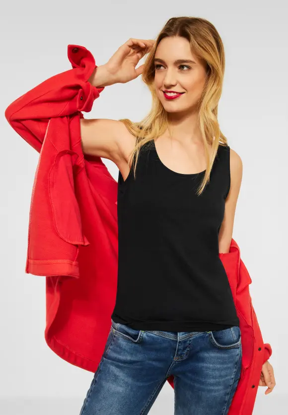 Street One Top in Unifarbe
