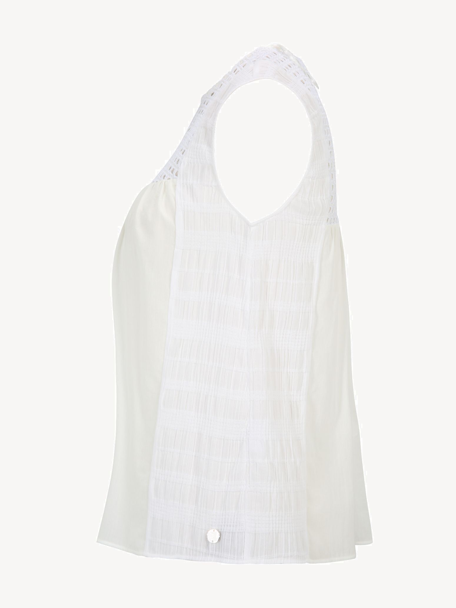 Boho Bluse - blanc