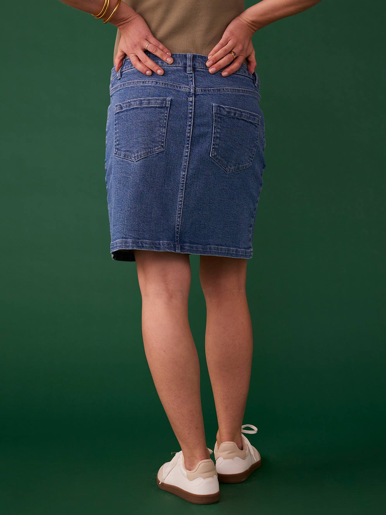 Envie de Fraise Kurzer Jeansrock für die Schwangerschaft ENVIE DE FRAISE - blue stone