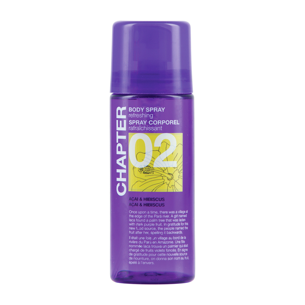 mades cosmetics CHAPTER 02 spray corporel