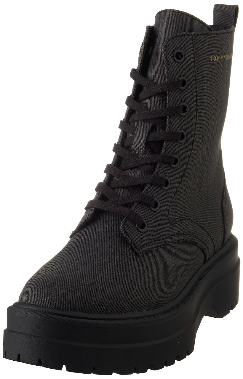 TOMMY HILFIGER Stiefeletten schwarz
