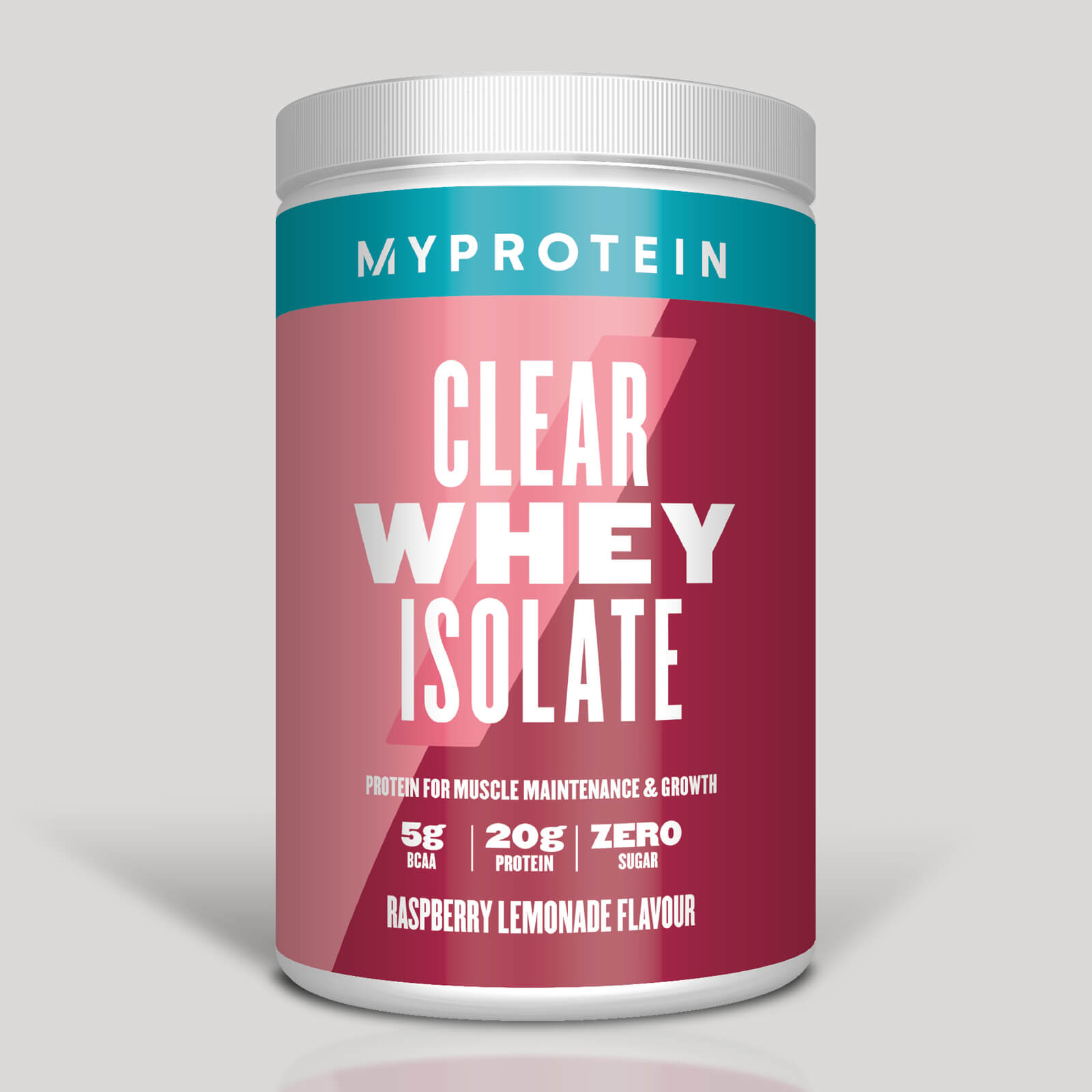 Clear Whey Isolate, Raspberry Lemonade, 20 Servings