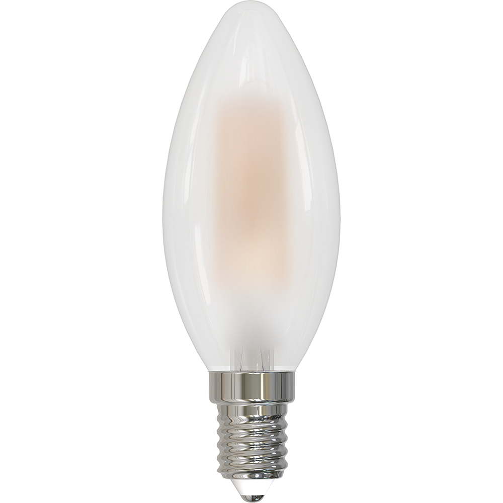 I-Glow LED-Filament-Leuchtmittel-Set 320°- Kerze 4er matt