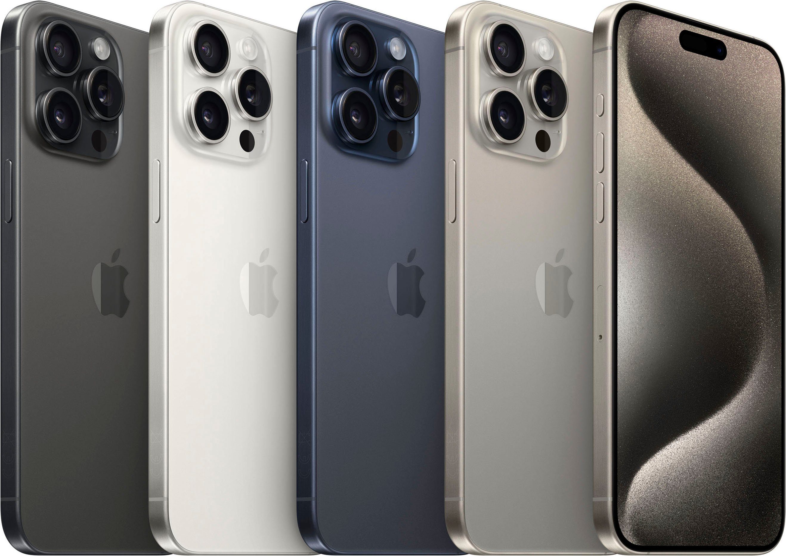 Apple iPhone 15 Pro Max 1TB Smartphone (17 cm/6,7 Zoll, 1000 GB Speicherplatz, 48 MP Kamera)