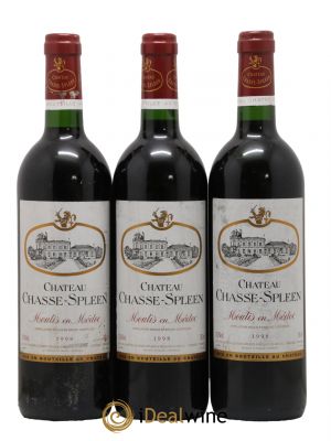 Château Chasse Spleen  1998 - Lot de 3 Bouteilles
