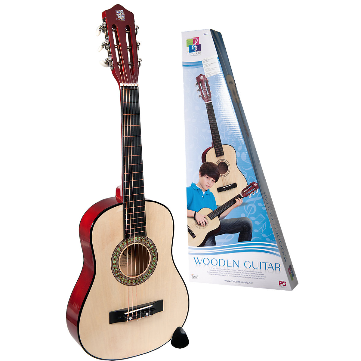 Gitarre Concerto Holz, 75 cm