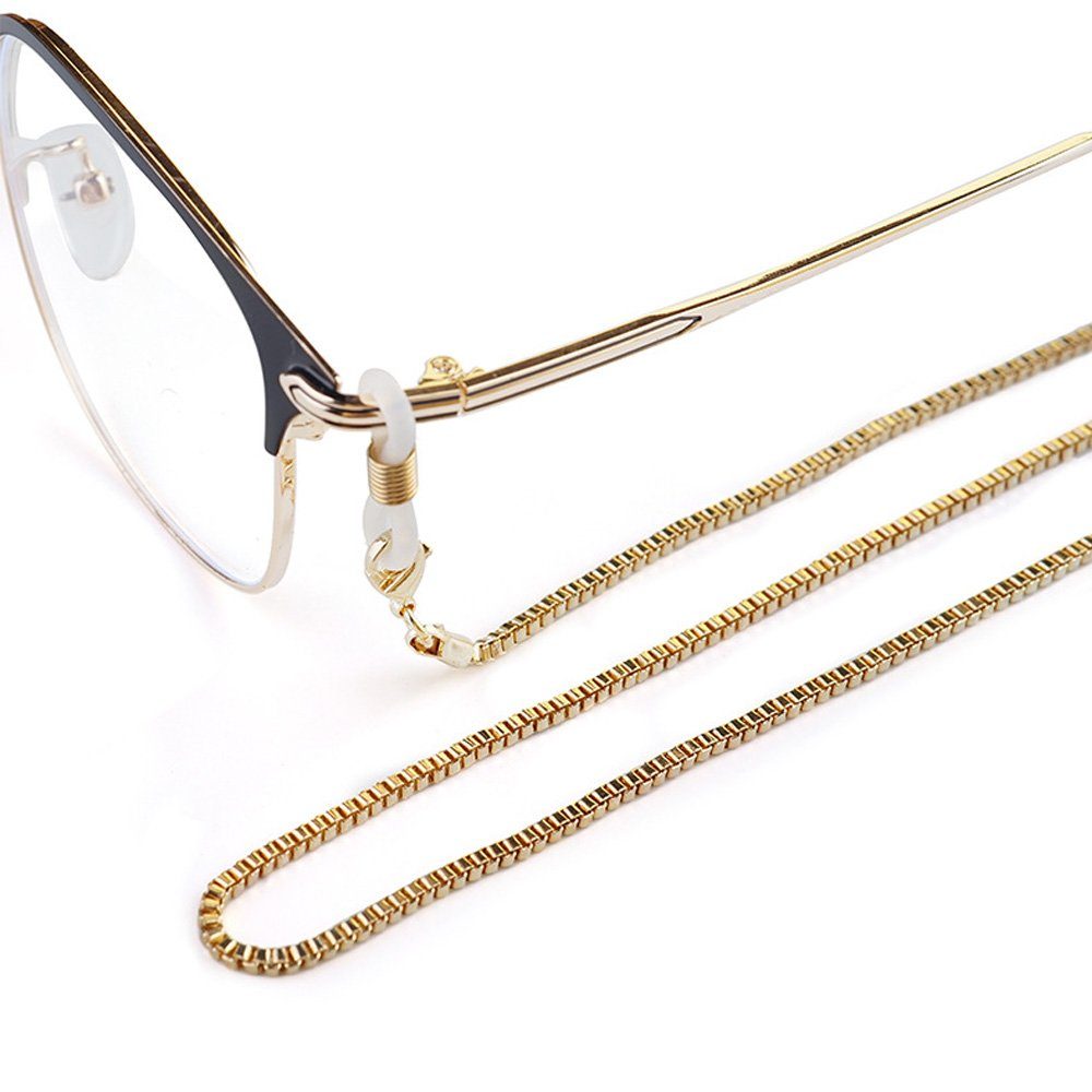 Tian Dee Brillenkette 4 Stück Brillenkette Sonnenbrillen kette für Lesebrillen Brillenband