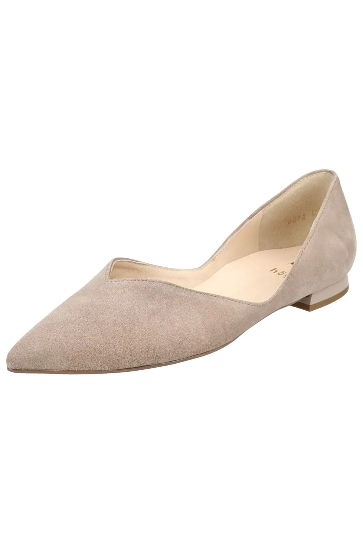 HÖGL  Ballerina - Braun - Blockabsatz