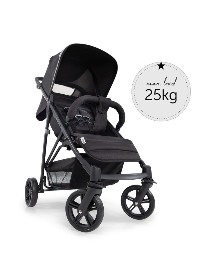 Hauck Buggy Rapid 4 inkl. XXL Zubehörpaket & Buggy-Lenkrad in schwarz günstig kaufen onesize