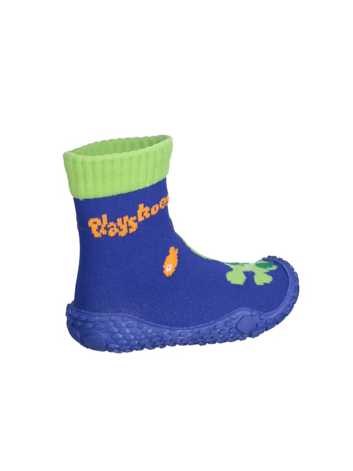 Playshoes Aqua-Socke Krokodil in Marine günstig kaufen