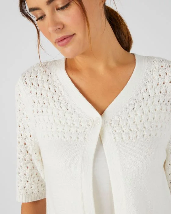 Boléro maille fantaisie