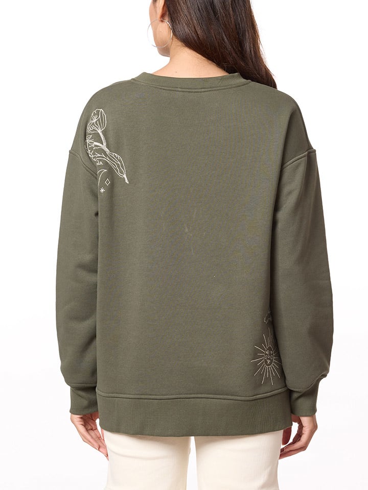 Scotch & Soda Sweatshirt in Khaki günstig kaufen