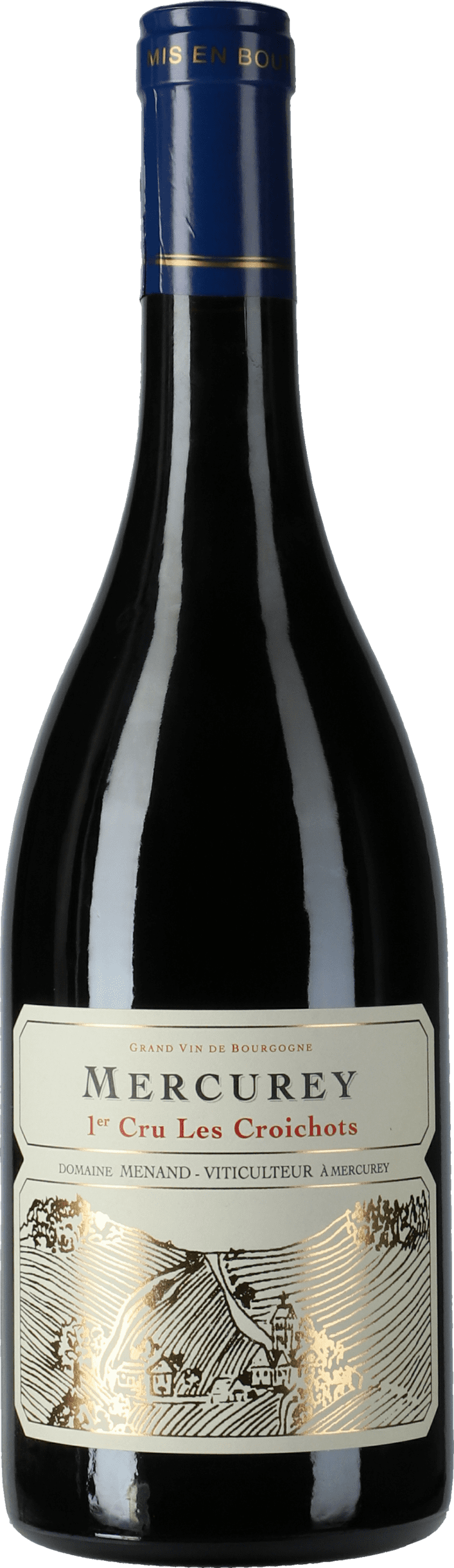 Domaine Menand: Mercurey Premier Cru Rouge Les Croichots 2021