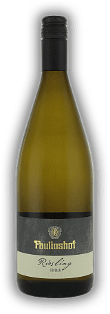 Paulinshof, Riesling, Gutsabfüllung, Qualitätswein, trocken, 2022, Mosel  Paulinshof, Riesling, Gutsabfüllung, Qualitätswein, trocken, 2022, Mosel  Kenner wissen es längst: 
