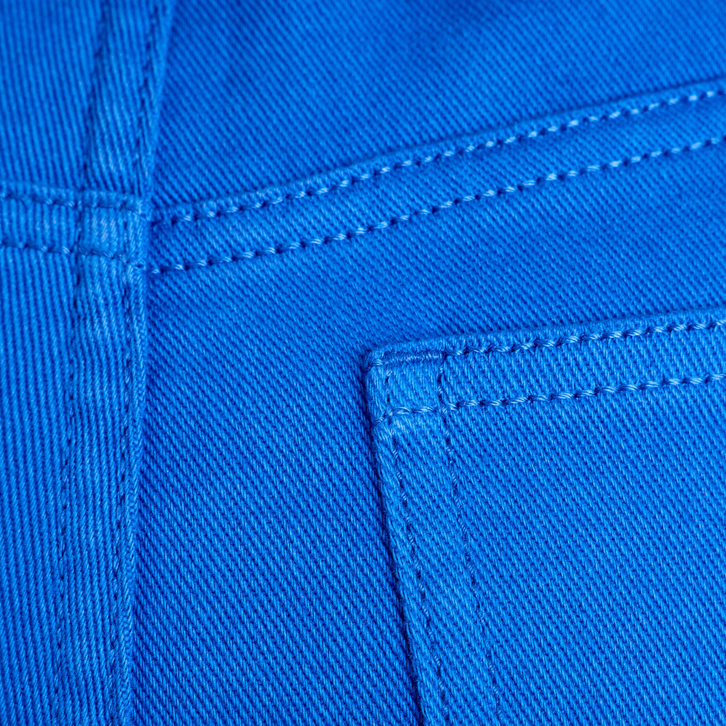 Jeans regular détails tressés bleu femme | Cache Cache