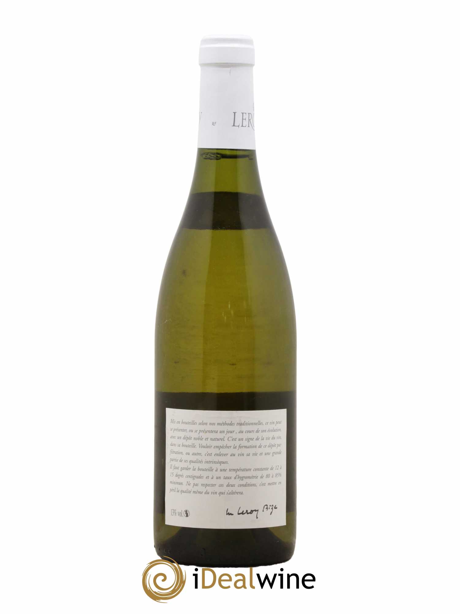 Chassagne-Montrachet 1er Cru Morgeot Leroy SA  2011 - Lot de 1 Bouteille