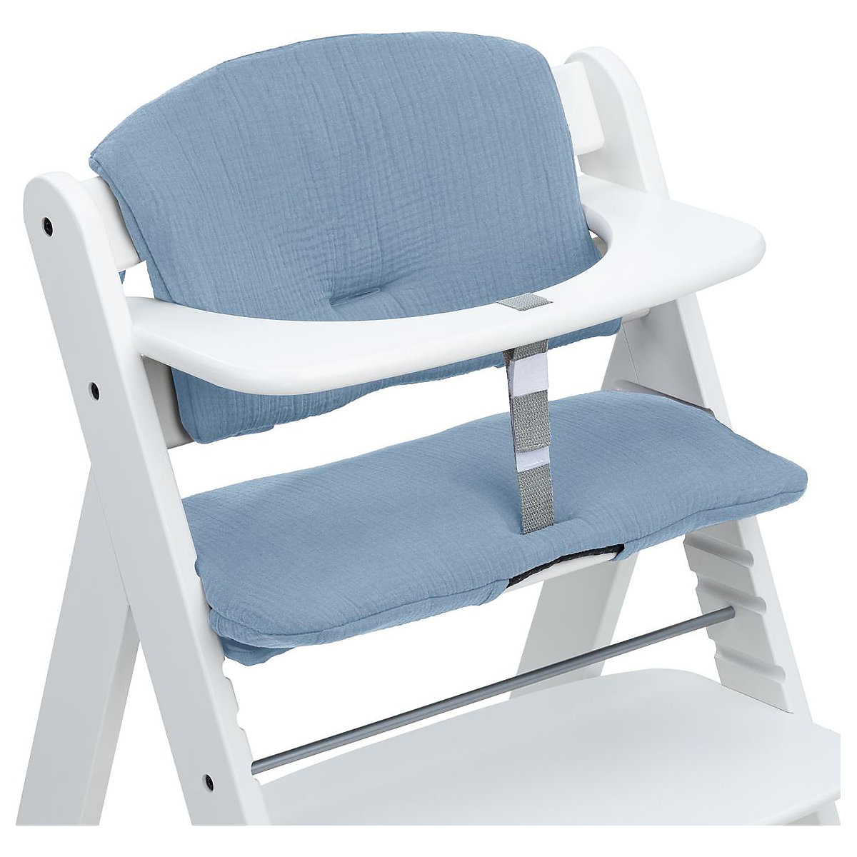 Hochstuhlauflage, Dusty Blue
