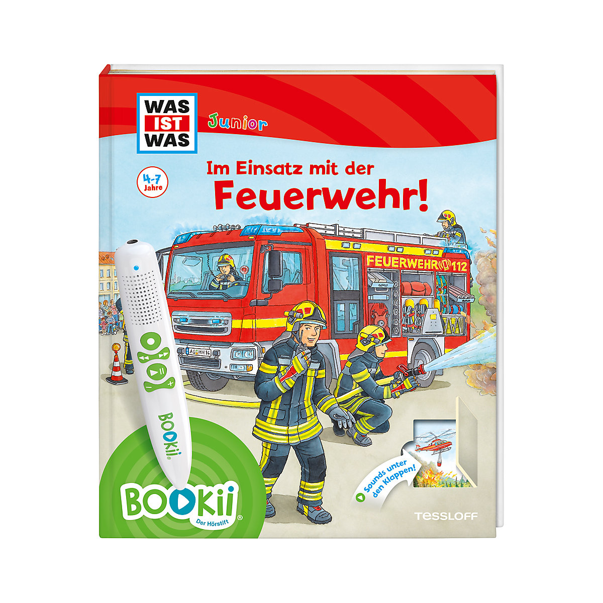 BOOKii® WAS IST WAS Junior Im Einsatz mit der Feuerwehr!